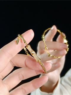 真的!和田玉竹节手链送闺蜜嘎嘎好的礼物🎁