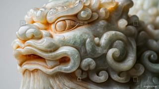 精雕细琢的和田玉貔貅